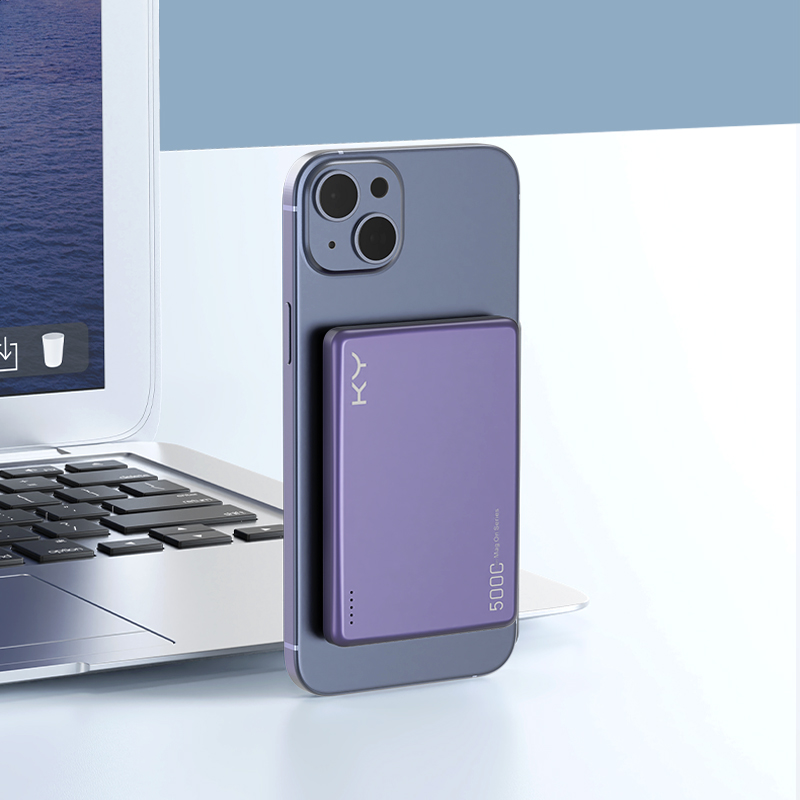 KY YD19 Ultra-Thin Magnetic Power Bank 5000mAh